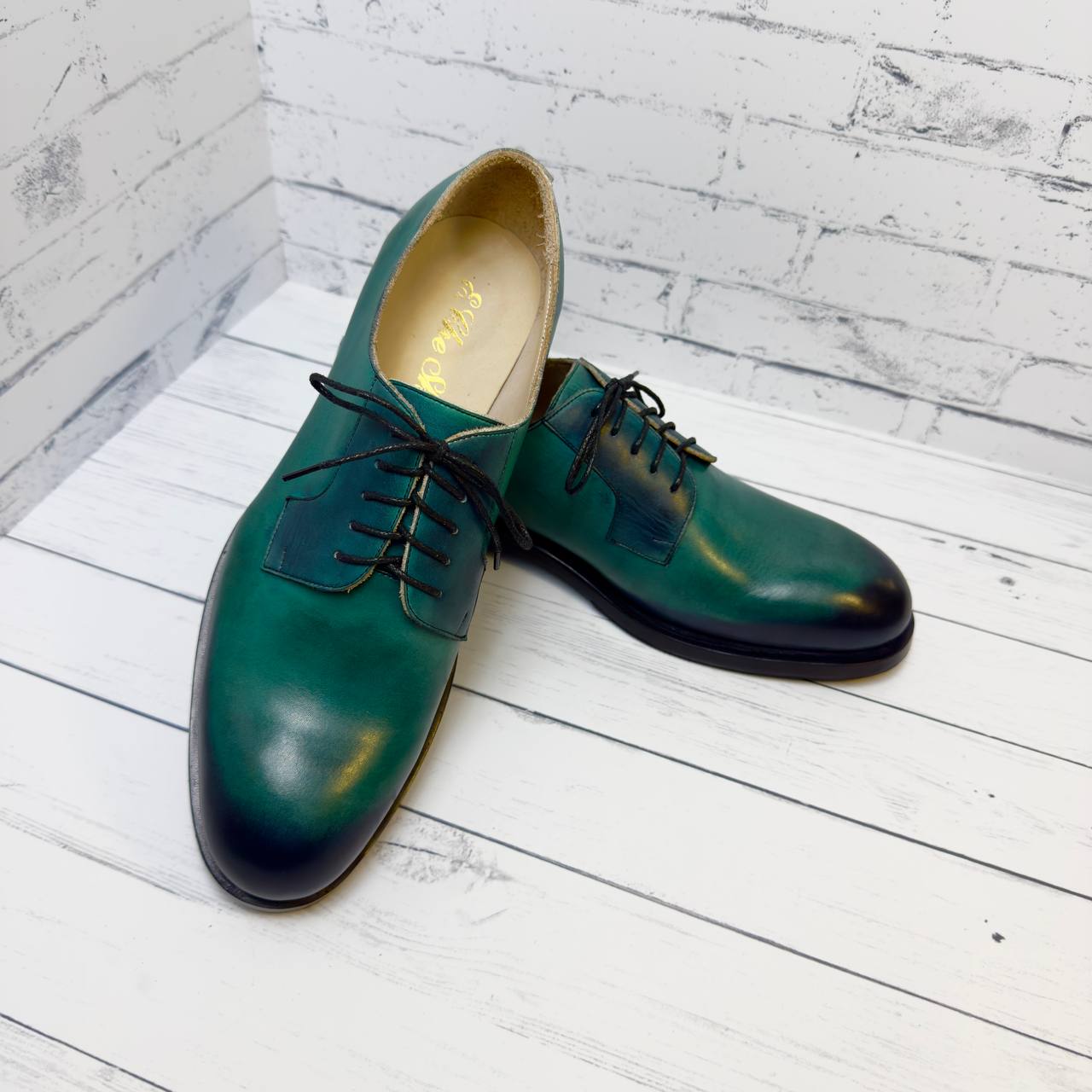 E.Che Shoesтуфли дерби ручной работы